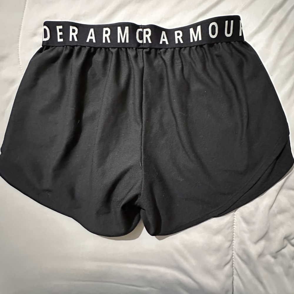 Under Armour Womens Play Up 3.0 Run, Training Athletic Gym Shorts Sz Small - Picture 5 of 8